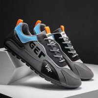 Giày Sneaker Nam, Giày Da Nam Thấp Cổ Da Lộn - Mẫu Mới 2023
