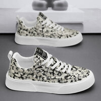 Giày Sneaker Nam, Giày Nam Vải Canvas Cao Cấp 2024