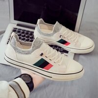 Giày Sneaker nam, Giày Vải Nam Cao Cấp Nhẹ Bền Êm Chân
