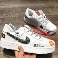 Giày sneaker nam nữ A.ir F.orce 1 Low Just Do It  2020