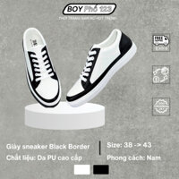 Giày Sneaker Nam Thời Trang Trẻ Trung Black Border Top 1 Trending 2024 - G13