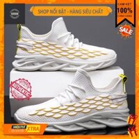 Giày sneaker nam vảy cá Tahugon, Giày thể thao nam kiểu dáng sport, đi tập gym đánh bóng chuyền - Mã THGTT05