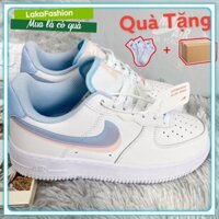 Giày Sneaker Nike Af1 xanh hồng lv8 nữ cao cấp full box + bill