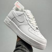 Giày Sneaker Nike Air Force 1 Màu Trắng, Giày Thể Thao Nike Nam Nữ Basic Thời Trang