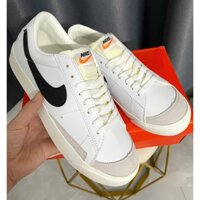 Giày Sneaker Nike_Blazer Mid 77 Vintage White Black thấp cổ-cao cổ Thời Trang Hàng Đẹp