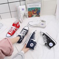 Giày Sneaker Nữ 1970s Cổ Cao Đế 3 Lớp Hot Hit K09