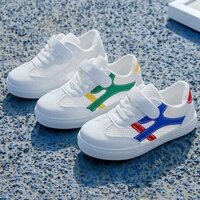 giày sneaker  nữ Bitis Giày trắng trẻ em giày thể thao bé gái mẫu mới mùa hè 2024 giày lưới thoáng khí cho bé trai giày trượt ván học sinh dễ phối kiểu hot