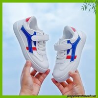 giày sneaker  nữ Bitis Giày trắng trẻ em giày thể thao bé gái mẫu mới mùa hè 2024 giày lưới thoáng khí cho bé trai giày trượt ván học sinh dễ phối kiểu hot