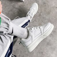 Giày Sneaker Nữ BUXINO14 Giày Thể Thao Nữ Ulzzang Retro Đế Bằng 4cm Cột Dây Cổ Thấp Chạy Bộ Đi Học Đi Chơi Size 36 - 39