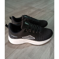 Giày Sneaker Nữ Cao Cấp Màu Đen, Giày Chạy Bộ Vải Lưới Thoáng Khí Siêu Nhẹ Êm (BH 12 tháng)