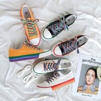 Giày sneaker nữ 💖FREESHIP💖 Giảm 10K Khi Nhập [GIAY NU] Giày thể thao nữ ngũ sắc mới