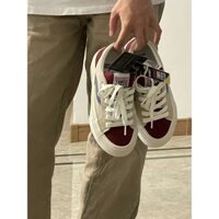 Giày Sneaker ODD CIRKUS X VISION Cổ Thấp Chất Liệu Da Lộn Màu Xám Mã Não Thời Trang Đường Phố Cho Nam Và Nữ-Vi2