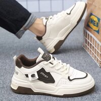 Giày Sneaker QM2 FASHION-AB01 Nam Chất Liệu Da PU Đế Cao Su Tổng Hợp Chống Trơn Trượt - Shoes, Đế Bằng
