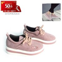 Giày sneaker tăng chiều cao nữ S1093 (Hồng)