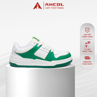 Giày Sneaker thể thao Ancol Xtreme EverGreen DA BÒ 100% phối đồ thời trang dễ dàng