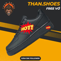 Giày Sneaker Thể Thao Mã Số 10 Triple Black, Giày Full Đen - Than.Shoes
