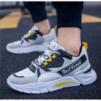 Giày Sneaker thể thao nam BestVogue SH - A8805 - White