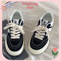 Giày sneaker thể thao nữ đế bánh mì phong cách thời trang G075 - trangtrangshoes