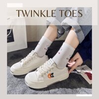 Giày Sneaker Thể Thao Nữ Twinkle Toes Phong Cách Vintage