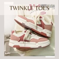 Giày Sneaker Thể Thao Nữ Twinkle Toes Phối VIền Siêu Hot Hit