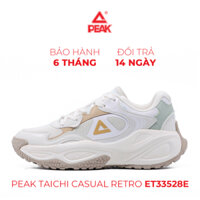 Giày SNEAKER thời trang thể thao NỮ thương hiệu PEAK CASUAL mã ET33528E