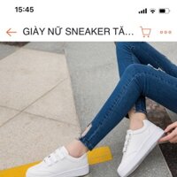 Giày sneaker trắng