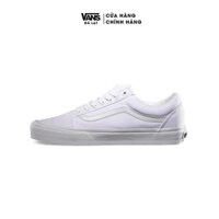 Giày Sneaker Unisex Vans Old Skool All White - VN000D3HW00