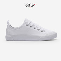 Giày Sneaker Vải Canvas Unisex Chính Hãng DINCOX C20 Snow White Sang Trọng Tinh Tế Đơn Giản - 44