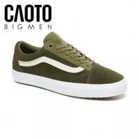 Giày Sneaker Vans Big Size Old Skool Xanh Rêu Chính Hãng