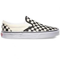 Giày sneaker Vans Unisex phối caro cổ điển - Vans Classic Slip - On Checkerboard - VN000EYEBWW - caro đen trắng - 8
