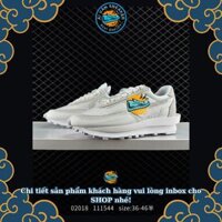 GIÀY SNEAKER_𝙽𝙸𝙺𝙴 𝙰𝙸𝚁_Sacai x LDWaffle 'White Nylon' BV0073-101__THỜI TRANG NAM NỮ