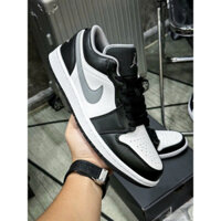 GIẤY sneakers Giày nam Air Jordan 1 Low ‘Smoke Grey V3 best quality full box tạng kèm tất