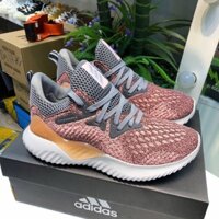 Giày Sneakers Nữ, Giày Thể Thao Alphabounce 2018 Hồng Tiêu Bản Cao Cấp [Tặng Kèm Box Bảo Vệ]