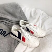 Giày sọc đen đỏ