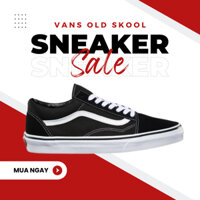 Giày Sport Vans Vault Old Skool, Giày Sneaker Vans Đen Vạch Trắng Hàng Chuẩn Cao Cấp, Full Size giới tính 36-44,