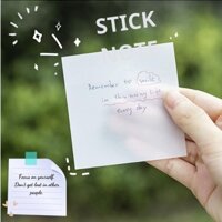 Giấy Stick Note Trong Suốt