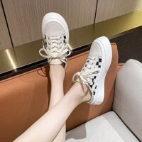 Giày sục caro nữ thể thao Hàn Quốc kiểu dáng học sinh giá rẻ mang đi học, đi chơi cùng bạn bè ST05
