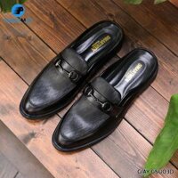 Giày sục công sở cao cấp SMARTMEN GSU-03 Đen