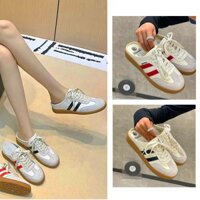 Giày sục đế cao basic phối màu trẻ trung