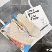 giày sục nữ dây trong đế cao giày suồng