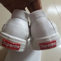 Giày Supreme da thật