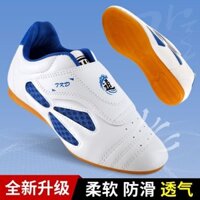 Giày Taekwondo Trẻ Em Bé Trai Giày Tập Nữ Đế Mềm Người Lớn Võ Thuật Giày Tập Luyện Võ Thuật Người Mới Bắt Đầu Taekwondo