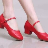 Giày tập dance - giầy khiêu vũ đế cao su