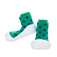 Giầy tập đi Attipas Polka Dot Green AD02