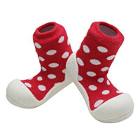 Giầy tập đi Attipas Polka Dot Red AD06