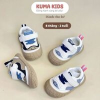 Giày tập đi bé trai bé gái đế mềm Kuma Kids, giày thể thao chống trơn cho bé 8 tháng - 2 tuổi GTD31