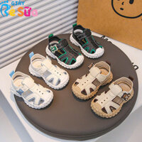 GIÀY TẬP ĐI CHO BÉ TRAI, DẠNG GIÀY BÍT MŨI ĐI CHỐNG VẤP CHO BÉ, ĐẾ MỀM MANG THOÁNG CHÂN CHO BÉ (17-26)