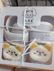 Giày tập đi hình gấu Xanh - Size 13