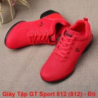 Giày Tập Khiêu Vũ Dancesport GT Sport 812 (812) - Đỏ / Giày Tập Khiêu Vũ Nữ GT Sport 812 - Đỏ Phong Cách