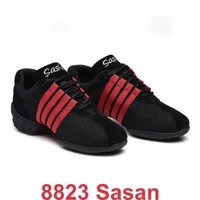 Giày Tập Khiêu Vũ Dancesport Sasan 8823 (8823SS) - Đỏ (Tặng Túi Đựng Giày)